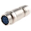 HR10-10J-12S(73) ヒロセ電機 丸型コネクタ， 12極， ミニチュア， ケーブルマウント， HR10-10J-12S(73) HIROSE(ヒロセ電機) 68058535