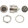 HR10G-10R-12P(73) ヒロセ電機 丸型コネクタ， 12極， ミニチュア， パネルマウント， HR10G-10R-12P(73) HIROSE(ヒロセ電機) 68064668