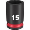SHOCKWAVE IMPACT DUTY インパクトソケット 3/8インチ(9.5mm)角 15mm ミルウォーキーツール