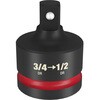 SHOCKWAVE IMPACT DUTY アンビルサイズ変換アダプター 3/4インチ(19.0mm) → 1/2インチ(12.7mm) ミルウォーキーツール