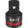 SHOCKWAVE IMPACT DUTY アンビルサイズ変換アダプター 3/4インチ(19.0mm) → 1インチ(25.4mm) ミルウォーキーツール