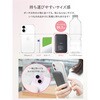 LN-MBMZ50WH 半固体モバイルバッテリー 燃えにくい モバイルバッテリー「MOEZ」 5000mAh PSE適合 燃えにくい 防火 耐火 安心安全設計 USB Type-C&Aの2ポート バッテリー残量ランプ搭載 軽量 小型 LEPLUS NEXT 68301540