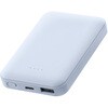 LN-MBMZ50BL 半固体モバイルバッテリー 燃えにくい モバイルバッテリー「MOEZ」 5000mAh PSE適合 燃えにくい 防火 耐火 安心安全設計 USB Type-C&Aの2ポート バッテリー残量ランプ搭載 軽量 小型 LEPLUS NEXT 68301558