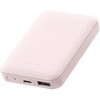 LN-MBMZ50PK 半固体モバイルバッテリー 燃えにくい モバイルバッテリー「MOEZ」 5000mAh PSE適合 燃えにくい 防火 耐火 安心安全設計 USB Type-C&Aの2ポート バッテリー残量ランプ搭載 軽量 小型 LEPLUS NEXT 68301567