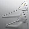 ガラス製足長ロート climbing(クライミング)