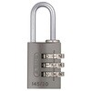 Abus 組み合わせ南京錠 パドロック アルミ 黒 ABUS