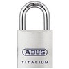 Abus 耐候性南京錠 パドロック タイタリウム グレイ ABUS