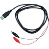 USB-みの虫クリップリード線 ケニス