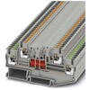DINレール端子 プッシュイン PTT 2.5-2Lシリーズ 16A フエニックス・コンタクト