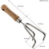 00139 Hand 3 Prong Cultivator Garden Life �n���h�F�� �K�[�f�j���O Kent & Stowe 68432029