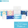 09264 ティッシュペーパー トイレットペーパー 詰め合わせ 11点セット 日本製紙クレシア 68455086