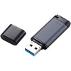 USB������ �L���b�v�� USB 3.2 Gen1 �ǂݍ��ݍő�150MB/s �Í���AES256 �f�[�^�ی�\�t�g�Ή�