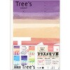 ノート Tree's B5 プラスメモリ 5冊束 空柄 日本ノート