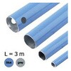 BLUE ALUMINIUM PIPE O 25 LENGTH：3M 1袋 6個入 Transair