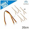 M5STACK-A150 M5Stack用Grove Y分岐ケーブル(20cm、5本セット) M5Stack 68555798