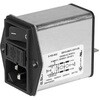 IECフィルタコネクタ ねじ取り付け 10A 250 V ac SCHURTER