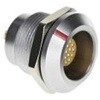 Socapex 丸型コネクタ 6極 パネルマウント 1袋 5個入 AMPHENOL