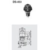 DS453-K �X�C�b�` �����{�^���^�C�v �� OFF-ON 2P �~���}�d�� 68591471
