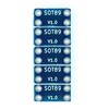 ABB-SOT-89-3-CV SOT-89-3 ピッチ変換基板 コンパクト(5枚パック) a bit better circuit 68620670