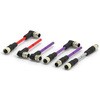 センサアクチュエータケーブル 20 → 22 AWG M12シリーズ TE CONNECTIVITY