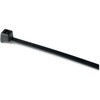 ケーブルタイ 100mm x 2.5 mm 黒 ナイロン 66 1袋 1000個入 ヘラマンタイトン(タイトン)