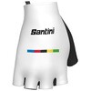 RE367CLMONDO サイクリンググローブ UCI WORLD CHAMPION GLOVES BIANCO SANTINI 68644375