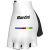 RE367CLMONDO サイクリンググローブ UCI WORLD CHAMPION GLOVES BIANCO SANTINI 68644400