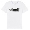 サイクリング用品 Tシャツ WE BIKE HARDER ホワイト CINELLI
