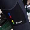 RE1180GITCARGOUCI サイクリングビブタイツ UCI WORLD CHAMPION BIB TIGHTS MONDO NERO SANTINI 68647760