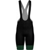 TOUR DE FRANCE サイクリングビブショーツ ツール・ド・フランス GREEN JERSEY BIB SHORTS NERO SANTINI 68648801