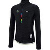 RE216075SMONDO �T�C�N�����O �����O�X���[�u�W���[�W UCI WORLD CHAMPION - LONG-SLEEVE JERSEY MONDO NERO SANTINI 68649318