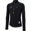 RE216075SMONDO �T�C�N�����O �����O�X���[�u�W���[�W UCI WORLD CHAMPION - LONG-SLEEVE JERSEY MONDO NERO SANTINI 68649370
