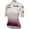 TOUR DE FRANCE サイクリング女性用ジャージ ツール・ド・フランス WOMEN'S WHITE JERSEY BIANCO CLASSIC SANTINI 68650377