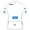 TOUR DE FRANCE サイクリングジャージ ツール・ド・フランス BEST YOUNG RIDER KID'S LEADER JERSEY BIANCO KID SANTINI 68652066