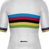 RE97175CWCECO サイクリングジャージ UCI WORLD CHAMPION JERSEY PRINT SANTINI 68652976