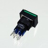 YJ-LA16-22DN/J3VG Φ16LED照光式押しボタンスイッチ(緑・モメンタリ・3V) YIJIA 68655688