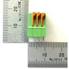 GB-TBW-25LG-3P ターミナルブロック 3極 2.54mm ワンタッチ式 緑 縦向き GB[制御機器] 68706298