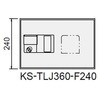 KS-TLJ360-F240N-W �f���o���[�{�b�N�X(��z�{�b�N�X) NASTA(�i�X�^) 68715544