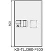 KS-TLJ360-F600-W �f���o���[�{�b�N�X(��z�{�b�N�X) NASTA(�i�X�^) 68715648