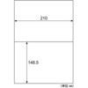 ELH002 きれいにはがせるエコノミーラベル ヒサゴ 68719455