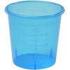 Medicine Cup，60ml，ブルー 富士システムズ