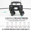 GD-200F キャスター付き LED投光器 200W 6台まで連結可 GOODGOODS(グッド・グッズ) 68748115
