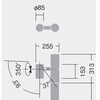 LLP-7037YUME ポールスポットライト 灯具本体 1灯用 調光タイプ DAIKO(大光電機) 68756655