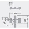 LLP-7040WUME ポールスポットライト 灯具本体 2灯用 調光タイプ DAIKO(大光電機) 68756768