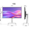 JN-IPSB27U-HSPC6 ディスプレイ27型/3840×2160/HDMI×1、DP×1、USB-C×1/ツートン(ブラック/シルバー)/スピーカー有/2年保証 JAPANNEXT 68762675