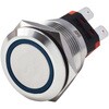MPS-1224B-M-20A-SUS LED防水プッシュスイッチ 20A モーメンタリー式 マリンテック 68803966