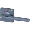 ロータリハンドル 3KD サイズ 5 3KF サイズ 5用 グレー 200mm Sentron 8UD SIEMENS