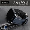 OWL-AWBLVRG01-BK VORGAL スムースレザーバンド for Apple Watch(44/45/46/49mm) OWLTECH(オウルテック) 68815288