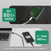 OWL-CBN1CC7-WH 耐屈曲1万回 急速充電3A充電/データ転送対応USB Type-C to USB Type-C ブレイデッドケーブル 70cm ホワイト OWLTECH(オウルテック) 68815760