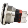 MPS-1224B-O25-SUS LED防水プッシュスイッチ25mm 20A オルタネイト式 青色 マリンテック 68816137